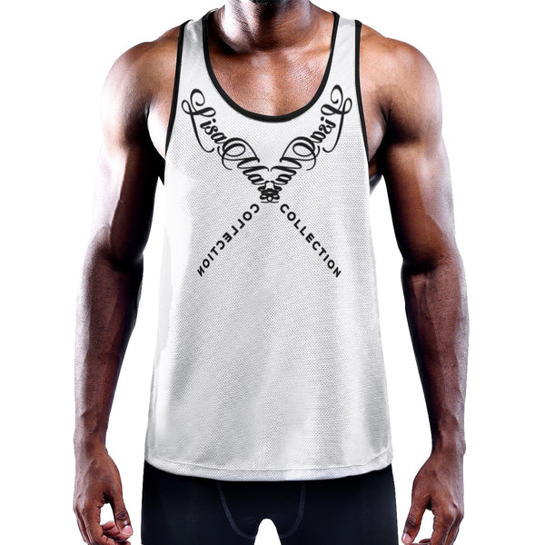 LMC Men's Slim Y-Back Muscle Tank Top