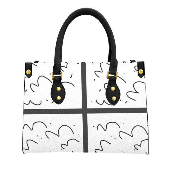 LMC Women's Tote Bag With Black Handle